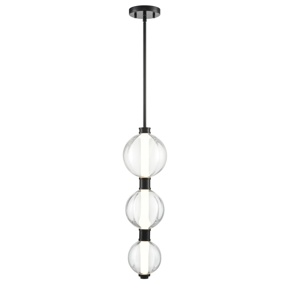 DVI Canada - LED Pendant - Glimmer - Ebony- Union Lighting Luminaires Decor