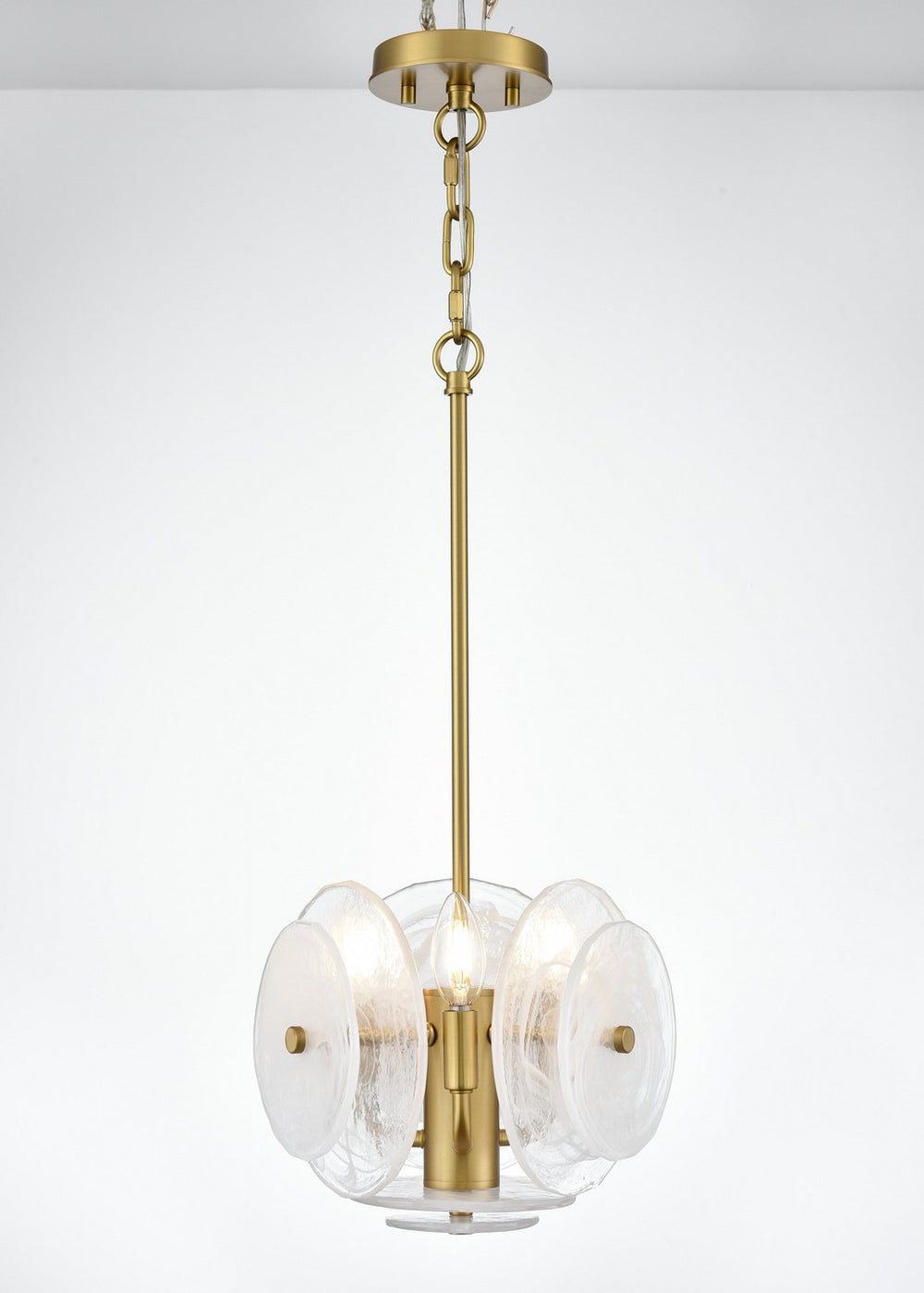 DVI Canada - Three Light Pendant - Carousel - Brass- Union Lighting Luminaires Decor