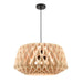 DVI Canada - Three Light Pendant - Lac St-Jean - Black- Union Lighting Luminaires Decor