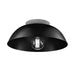 DVI Canada - One Light Dual Mount - Bergen - Matte White And Natural Wood- Union Lighting Luminaires Decor