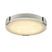 DVI Canada - LED Flush Mount - Petra - Satin Nickel- Union Lighting Luminaires Decor