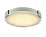 DVI Canada - LED Flush Mount - Petra - Satin Nickel- Union Lighting Luminaires Decor