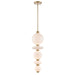 DVI Canada - LED Pendant - Corsair - Brass- Union Lighting Luminaires Decor