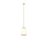 DVI Canada - One Light Pendant - Robson Hall - Brass- Union Lighting Luminaires Decor