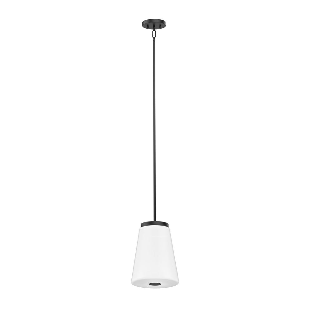 DVI Canada - One Light Pendant - Robson Hall - Satin Nickel- Union Lighting Luminaires Decor