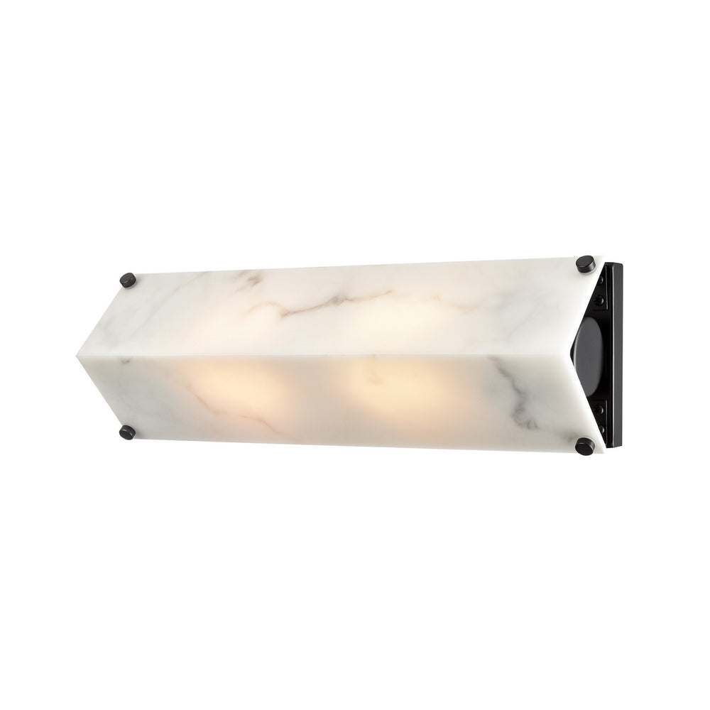 DVI Canada - Two Light Wall Sconce - Pavilion - Ebony- Union Lighting Luminaires Decor