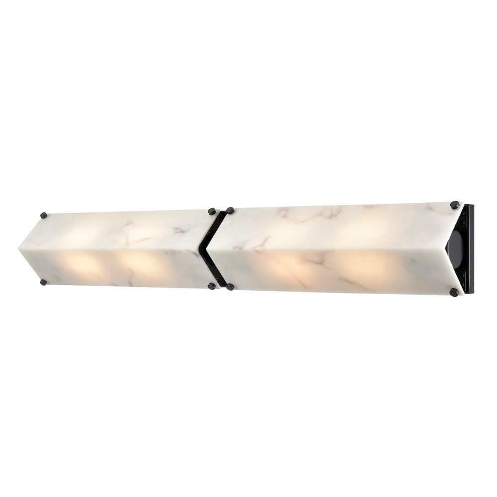 DVI Canada - Four Light Vanity - Pavilion - Ebony- Union Lighting Luminaires Decor
