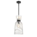 DVI Canada - One Light Mini-Pendant - Chalice - Ebony- Union Lighting Luminaires Decor
