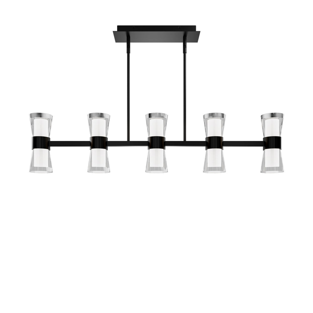 W.A.C. Canada - LED Pendant - Hourglass - Black- Union Lighting Luminaires Decor