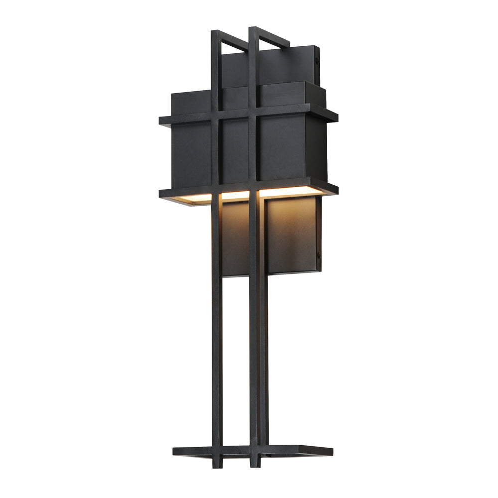 Maxim - LED Outdoor Wall Sconce - Prairie - Black- Union Lighting Luminaires Decor
