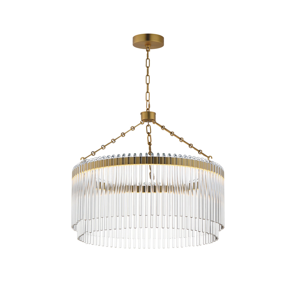 Maxim - LED Pendant - Jolie - Natural Aged Brass- Union Lighting Luminaires Decor