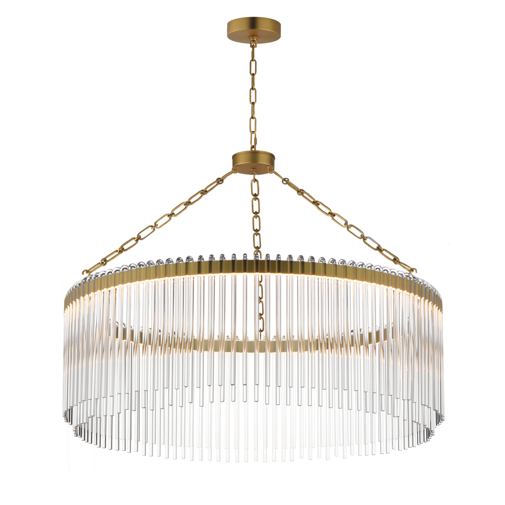 Maxim - LED Pendant - Jolie - Natural Aged Brass- Union Lighting Luminaires Decor