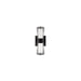 W.A.C. Canada - LED Wall Sconce - Hourglass - Black- Union Lighting Luminaires Decor