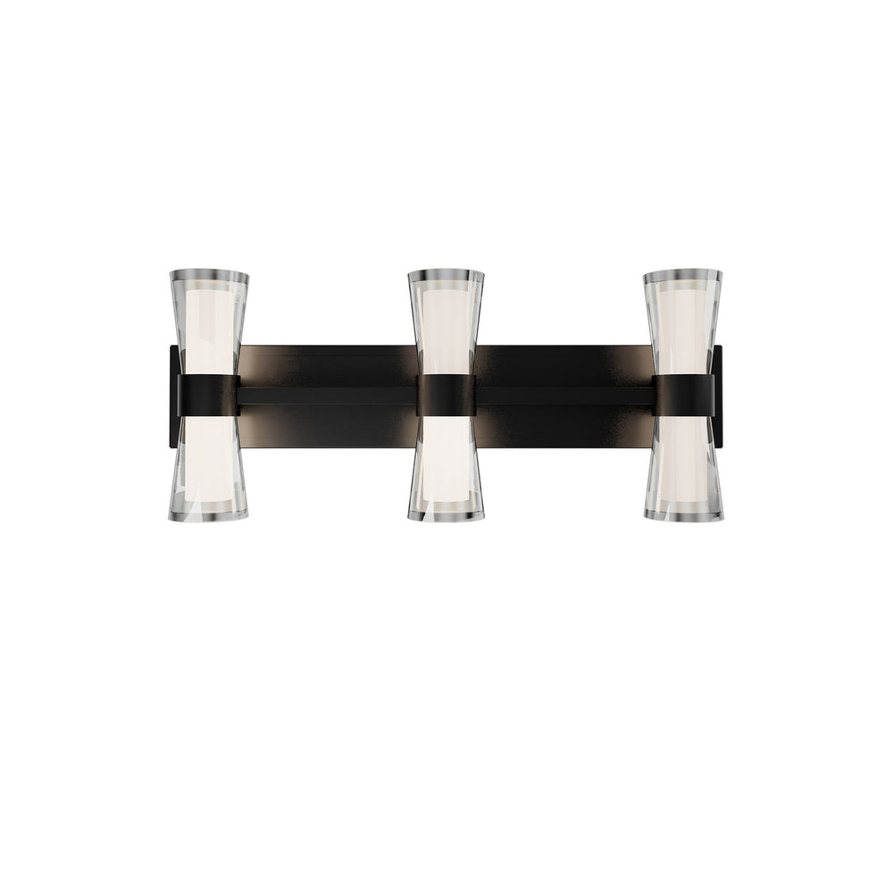 W.A.C. Canada - LED Wall Sconce - Hourglass - Black- Union Lighting Luminaires Decor