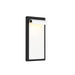 W.A.C. Canada - LED Wall Sconce - Cap - White on Black- Union Lighting Luminaires Decor