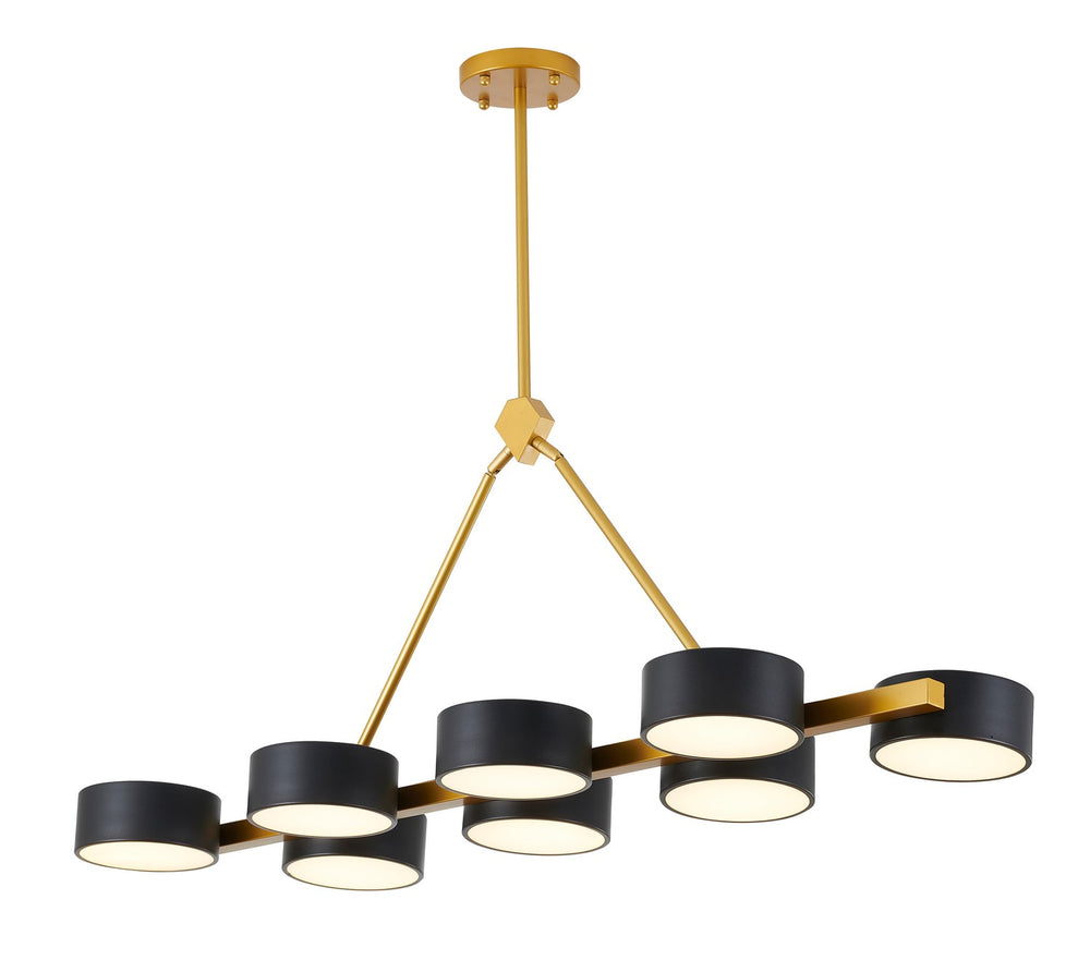 Bethel International Canada - LED Chandelier - Gold & Black- Union Lighting Luminaires Decor