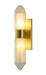 Bethel International Canada - Two Light Wall Sconce - Satin Brass- Union Lighting Luminaires Decor