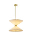 Bethel International Canada - Eight Light Pendant - Satin Brass- Union Lighting Luminaires Decor