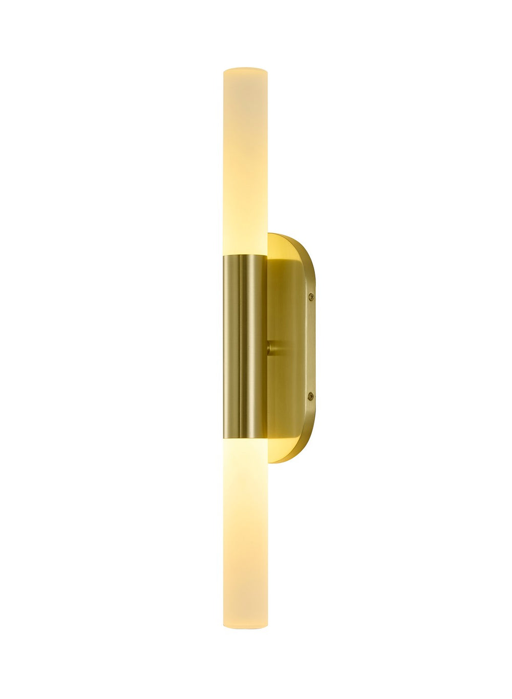 Bethel International Canada - Two Light Wall Sconce - Satin Brass- Union Lighting Luminaires Decor