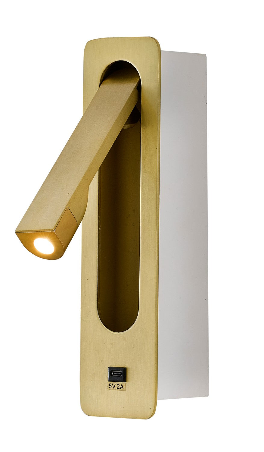 Bethel International Canada - LED Wall Sconce - Satin Brass- Union Lighting Luminaires Decor