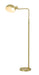 Bethel International Canada - One Light Floor Lamp - Satin Brass- Union Lighting Luminaires Decor