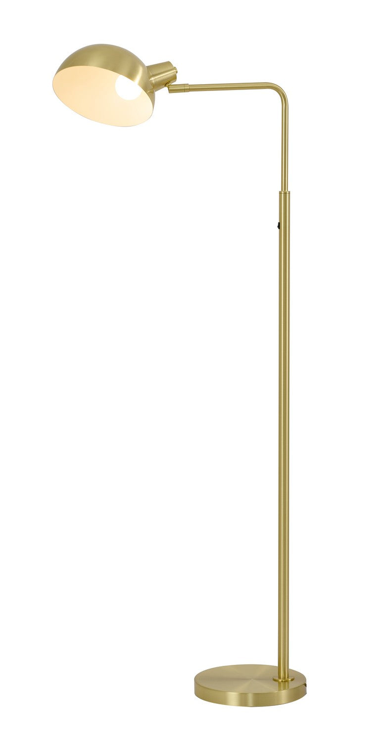 Bethel International Canada - One Light Floor Lamp - Satin Brass- Union Lighting Luminaires Decor
