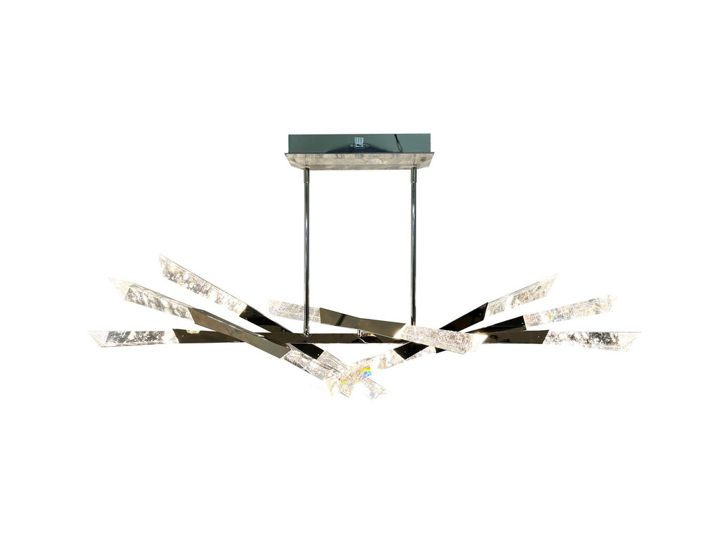 Bethel International Canada - LED Chandelier - Satin Nickel- Union Lighting Luminaires Decor