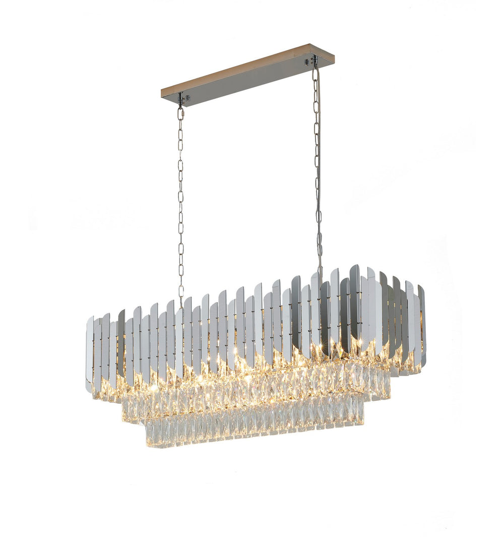 Bethel International Canada - 12 Light Chandelier - Chrome- Union Lighting Luminaires Decor