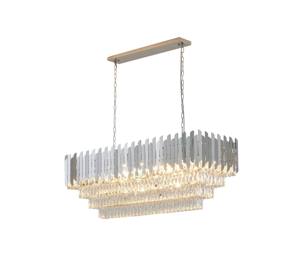 Bethel International Canada - 14 Light Chandelier - Chrome- Union Lighting Luminaires Decor