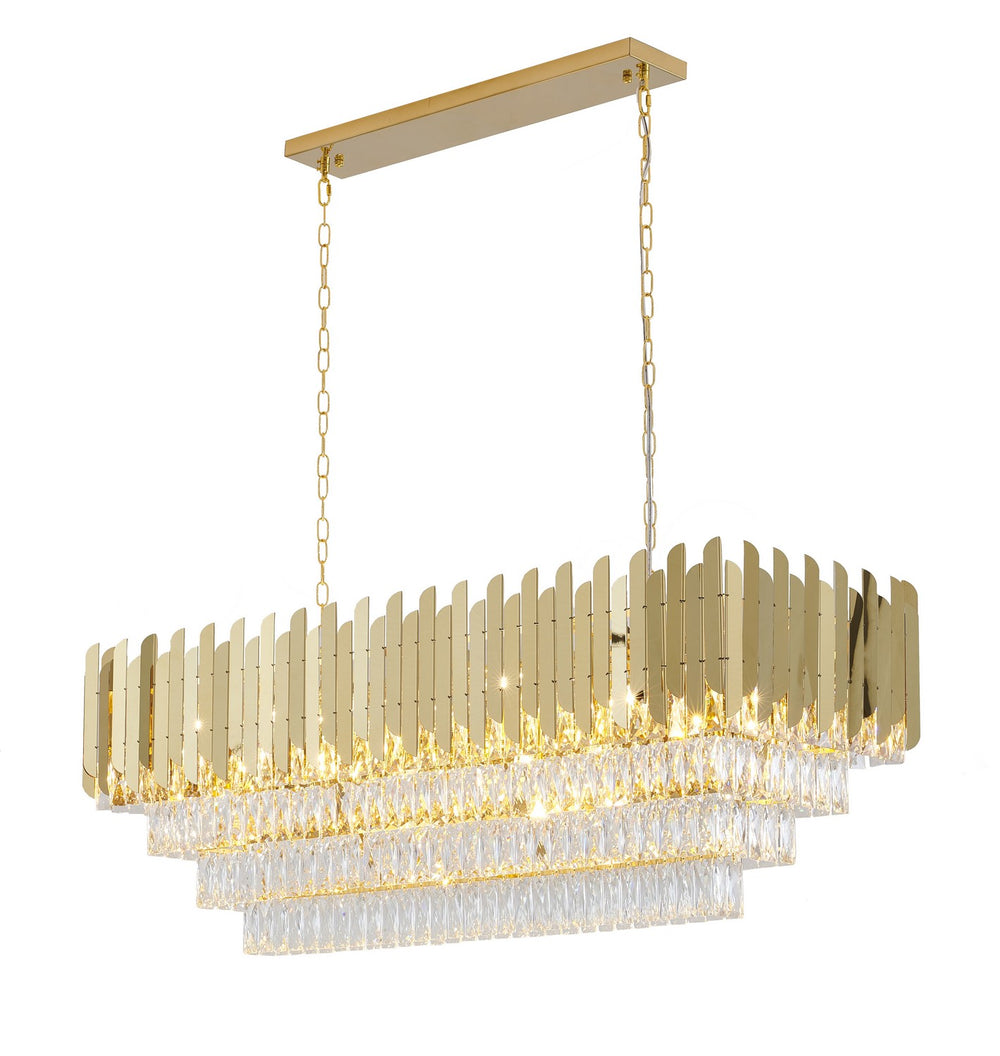 Bethel International Canada - 14 Light Chandelier - Gold- Union Lighting Luminaires Decor