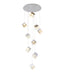Bethel International Canada - Nine Light Chandelier - Chrome- Union Lighting Luminaires Decor