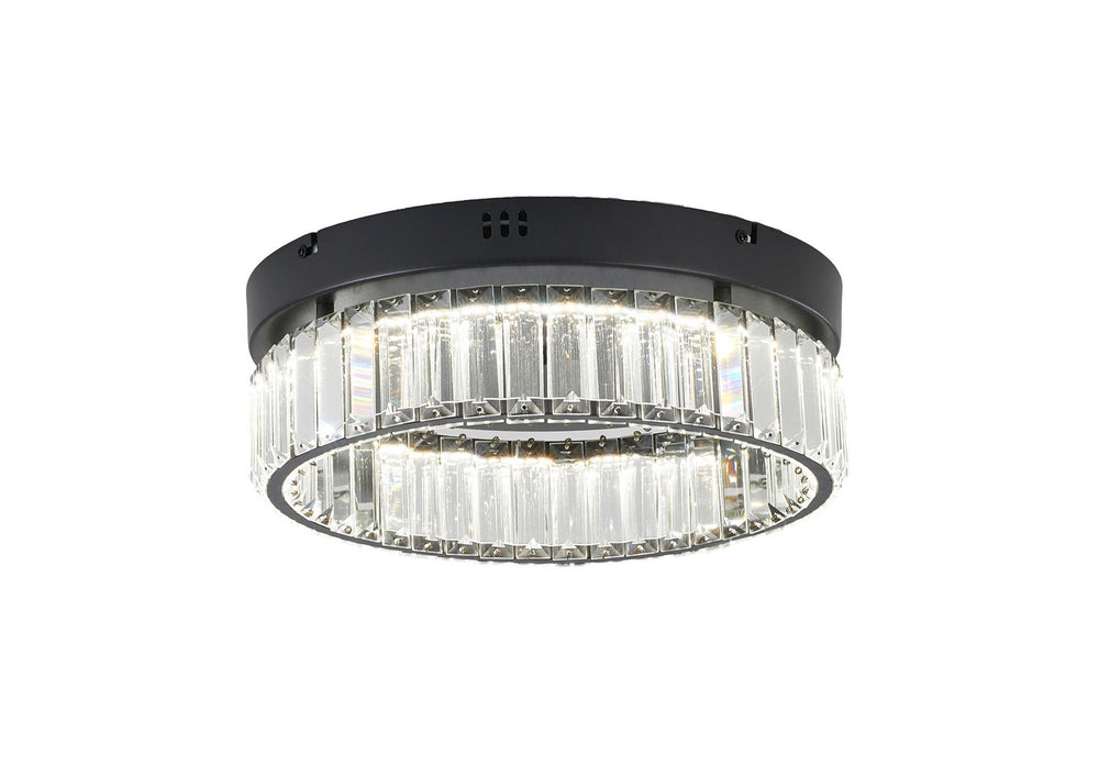Bethel International Canada - LED Flush Mount - Satin Black- Union Lighting Luminaires Decor