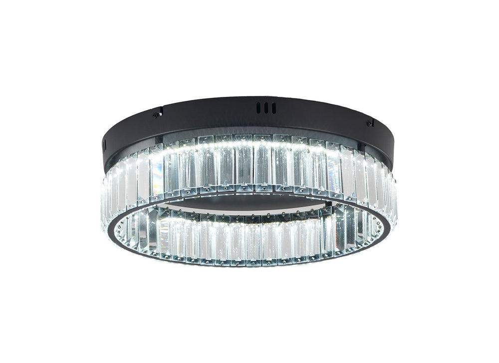 Bethel International Canada - LED Flush Mount - Satin Black- Union Lighting Luminaires Decor