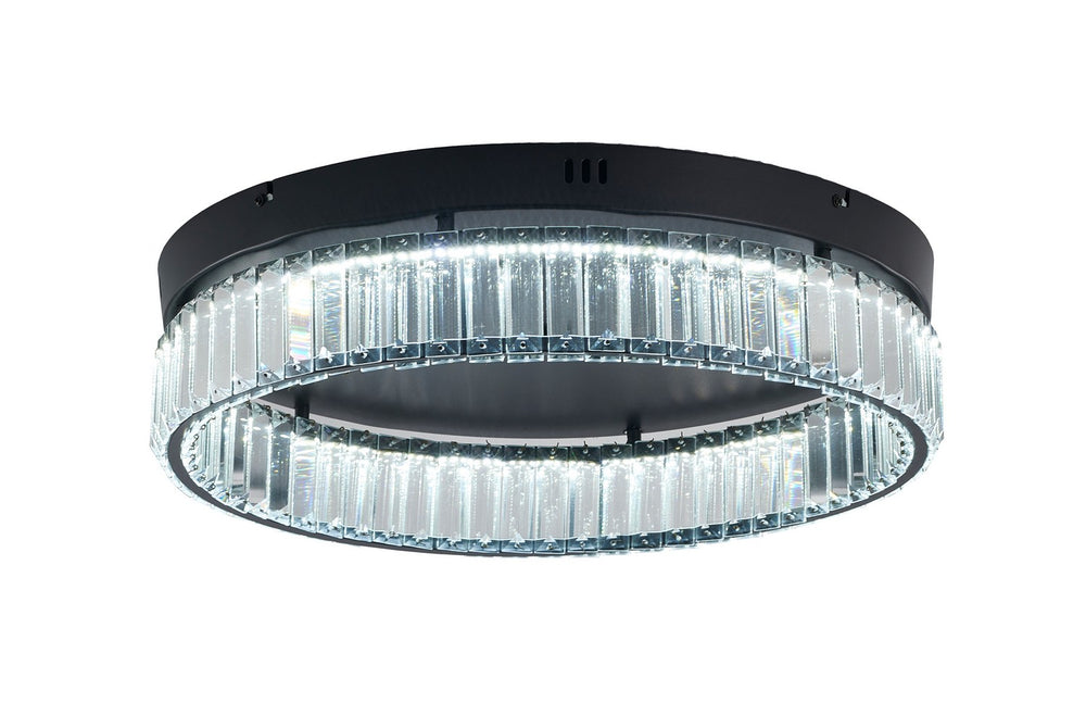 Bethel International Canada - LED Flush Mount - Satin Black- Union Lighting Luminaires Decor