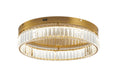 Bethel International Canada - LED Flush Mount - Brass- Union Lighting Luminaires Decor