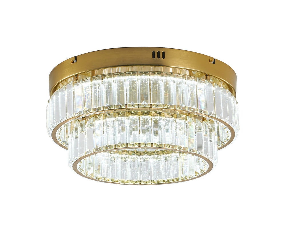 Bethel International Canada - LED Flush Mount - Brass- Union Lighting Luminaires Decor