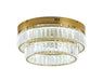 Bethel International Canada - LED Flush Mount - Brass- Union Lighting Luminaires Decor