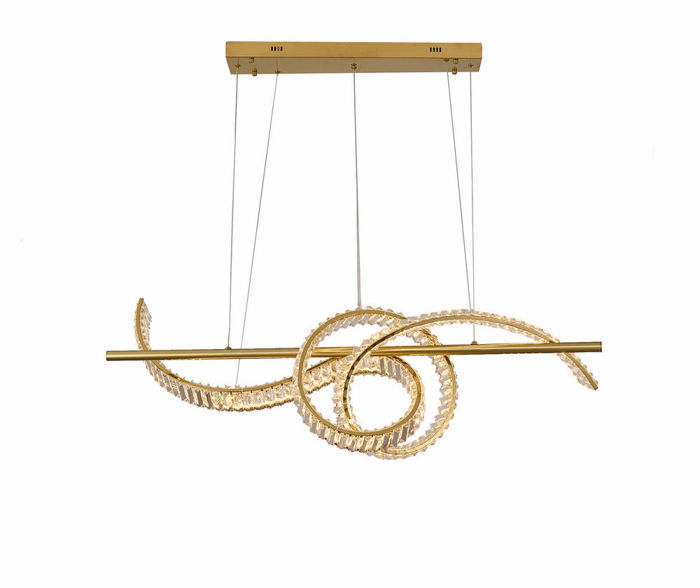 Bethel International Canada - LED Chandelier - Brass- Union Lighting Luminaires Decor