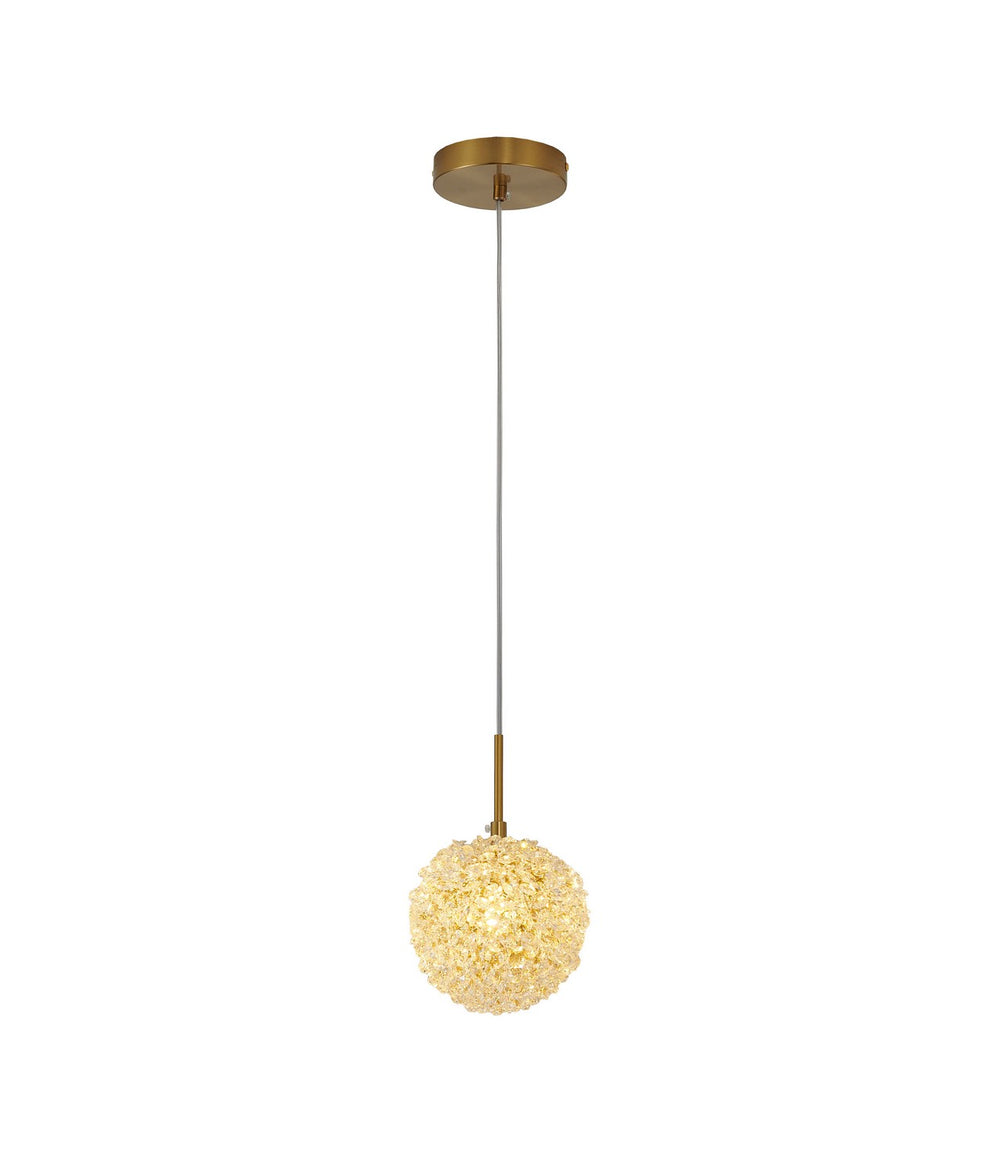 Bethel International Canada - One Light Pendant - Brass- Union Lighting Luminaires Decor