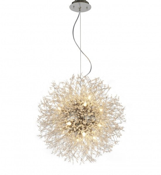 Bethel International Canada - 16 Light Chandelier - Chrome- Union Lighting Luminaires Decor