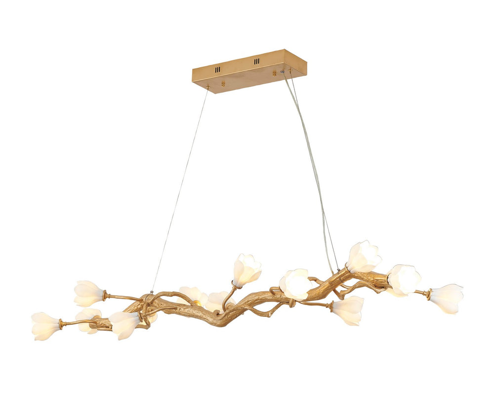 Bethel International Canada - 14 Light Chandelier - Gold- Union Lighting Luminaires Decor