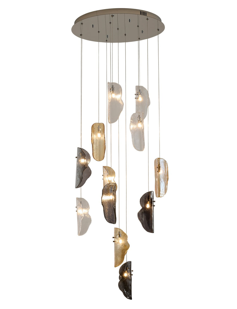 Bethel International Canada - 12 Light Chandelier - Chrome- Union Lighting Luminaires Decor