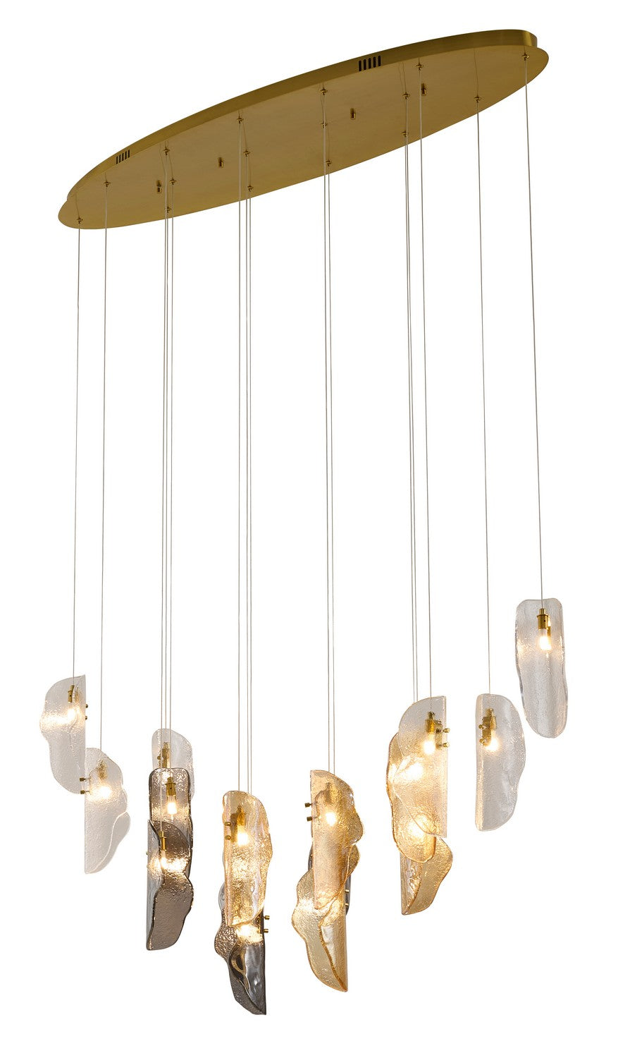 Bethel International Canada - 16 Light Chandelier - Brass- Union Lighting Luminaires Decor