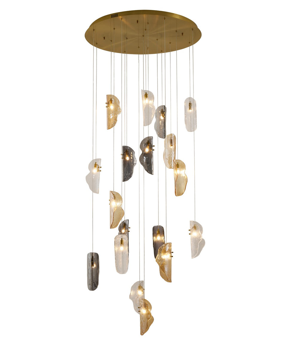 Bethel International Canada - 18 Light Chandelier - Brass- Union Lighting Luminaires Decor