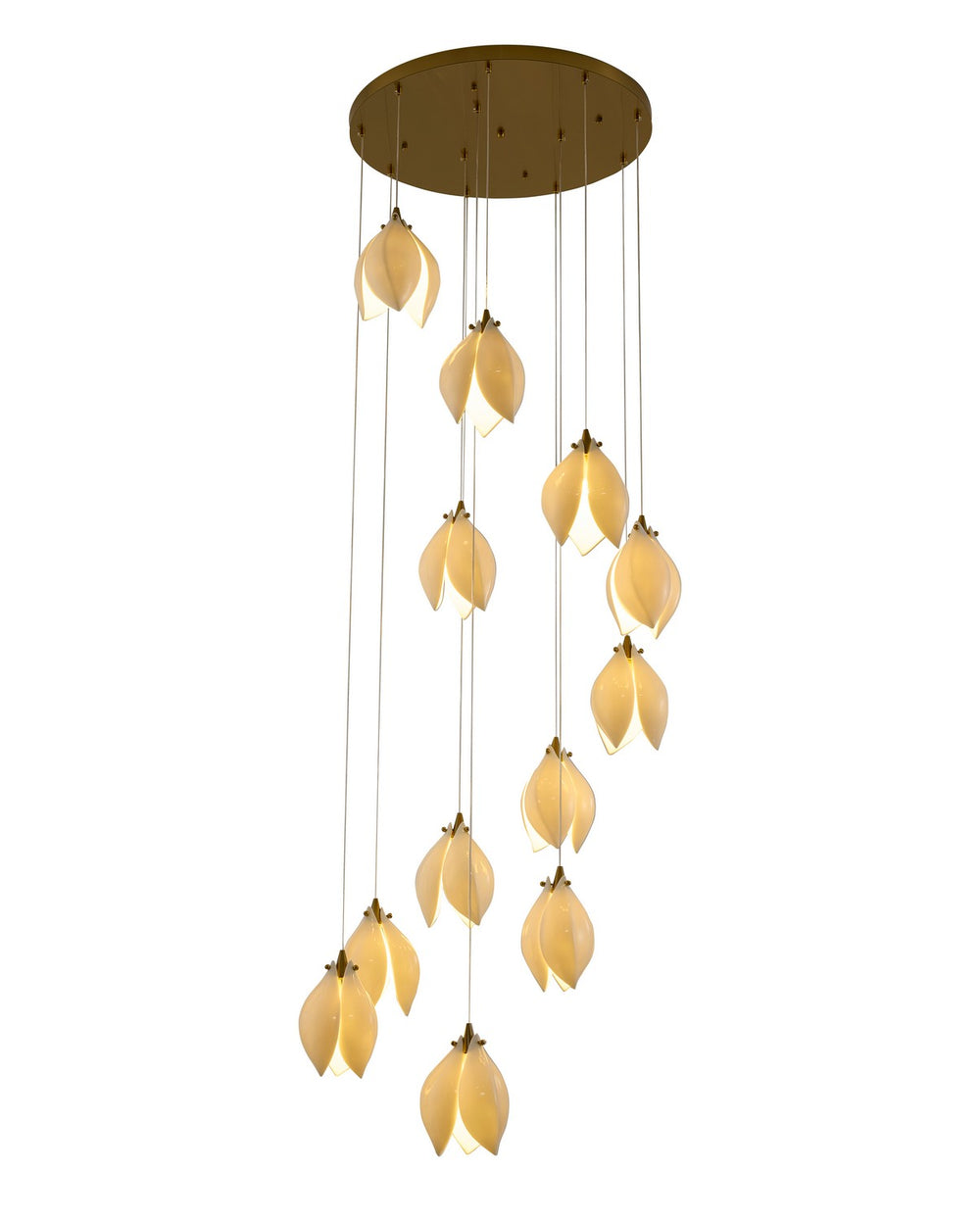 Bethel International Canada - 12 Light Chandelier - Bronze- Union Lighting Luminaires Decor