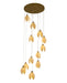 Bethel International Canada - 12 Light Chandelier - Bronze- Union Lighting Luminaires Decor
