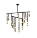 Bethel International Canada - 44 Light Chandelier - Matte Black- Union Lighting Luminaires Decor