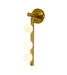 Bethel International Canada - Three Light Wall Sconce - Satin Brass- Union Lighting Luminaires Decor