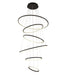 Bethel International Canada - LED Chandelier - Matte Black- Union Lighting Luminaires Decor