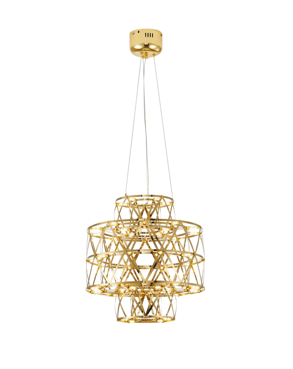 Bethel International Canada - LED Chandelier - Gold- Union Lighting Luminaires Decor